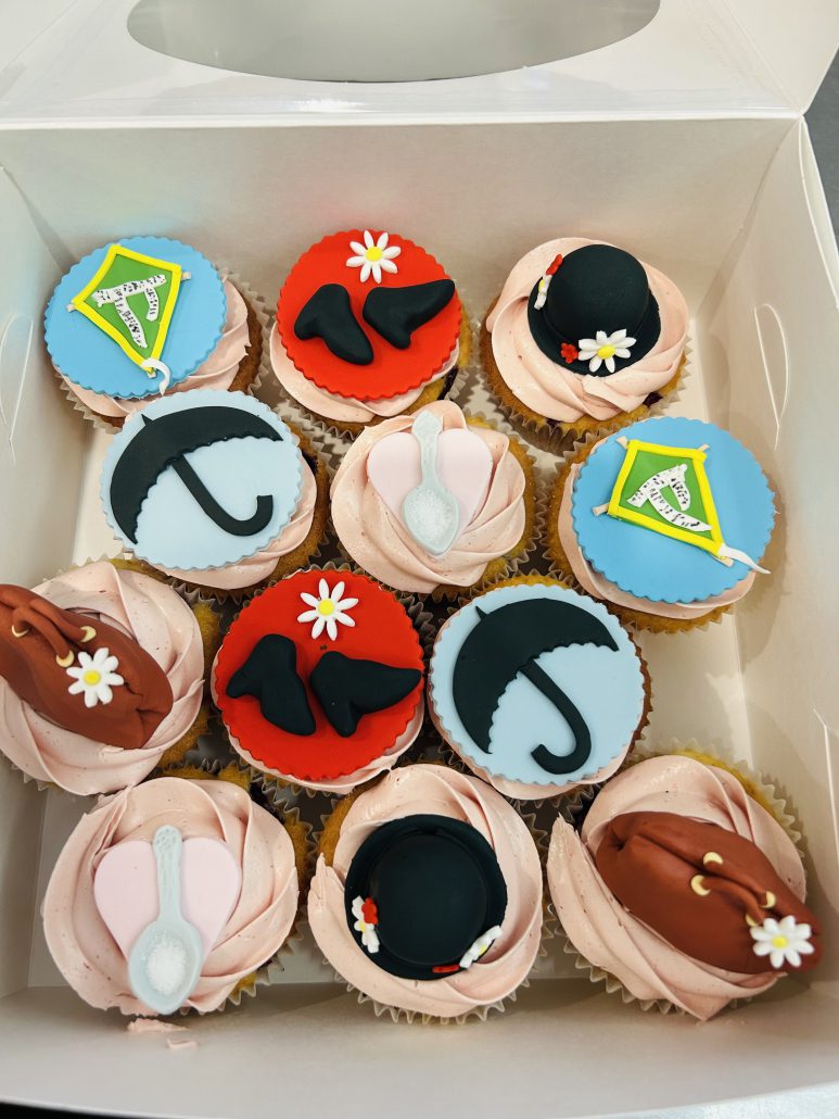 Mary Poppins Cupcake Runaway Cupcakes