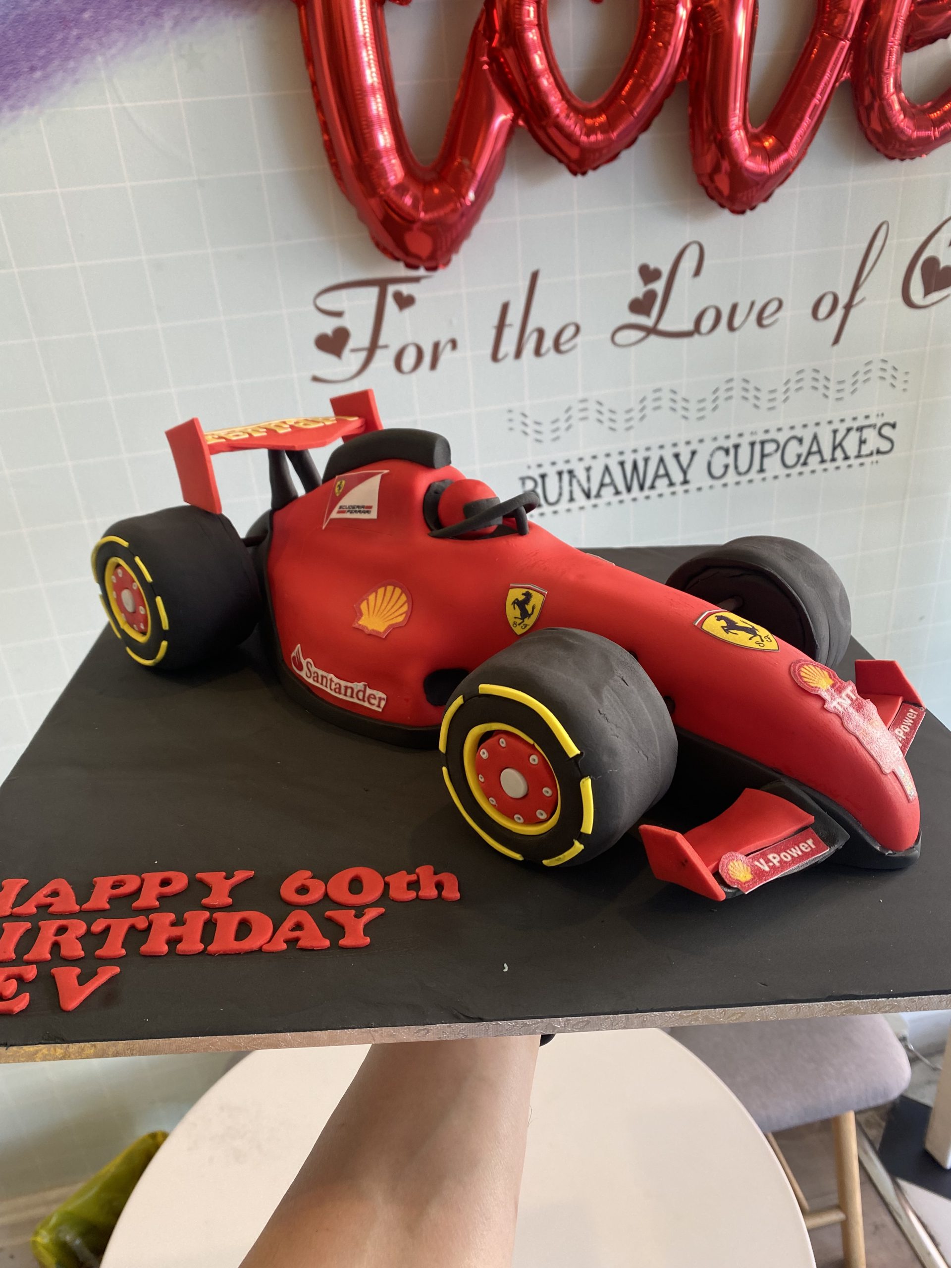 40Th F1 Theme Cake - CakeCentral.com