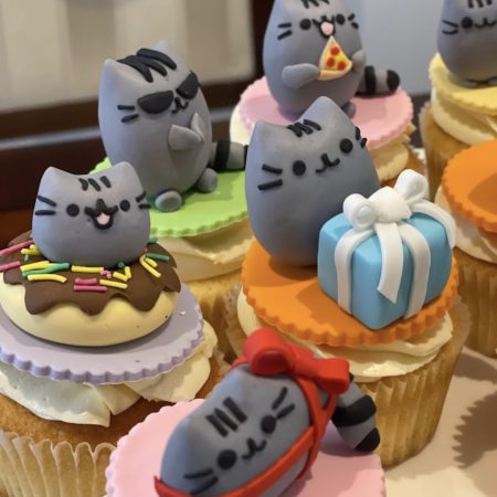 Pusheen Cat Cupcake