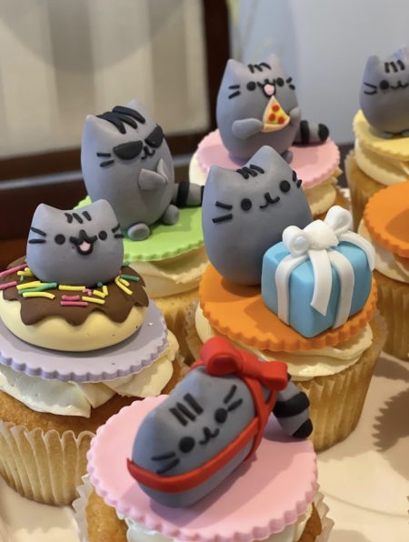 Pusheen Cat Cupcake