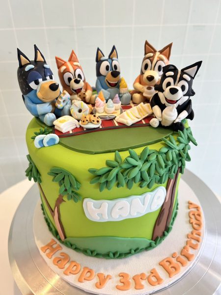 Bluey Cake