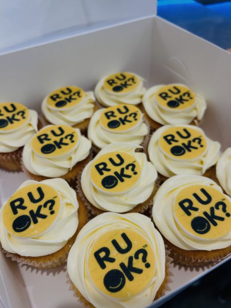 RUOK cupcake