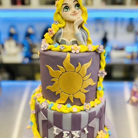 Rapunzel cake