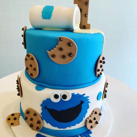 Cookie Monster Cake