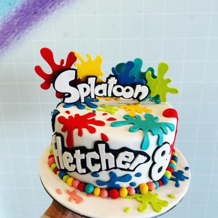 Splatoon game Cake