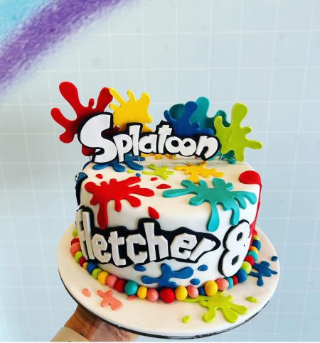 Splatoon game Cake