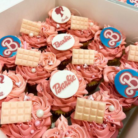 Barbie Theme Cupcake