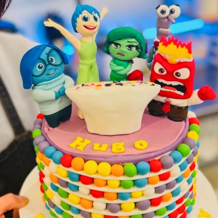 Inside Out all character cake