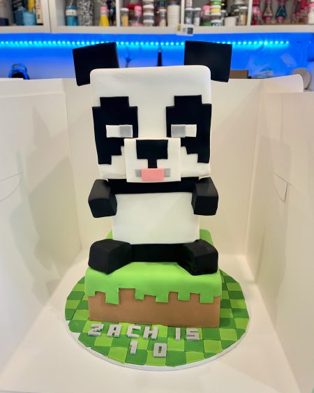 Minecraft Panda Cake