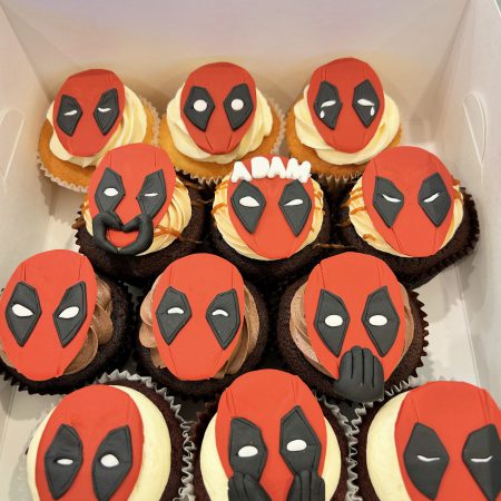 Deadpool cupcake